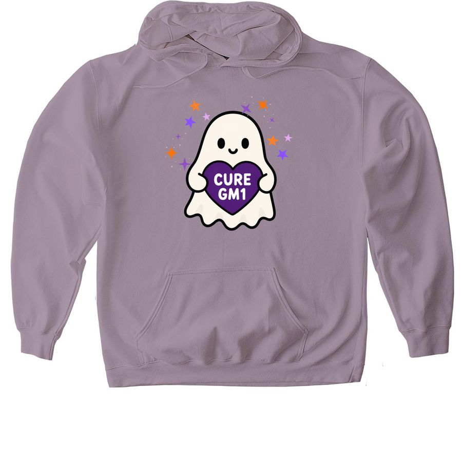 Cure GM1 Ghost for Halloween lavender hoodie